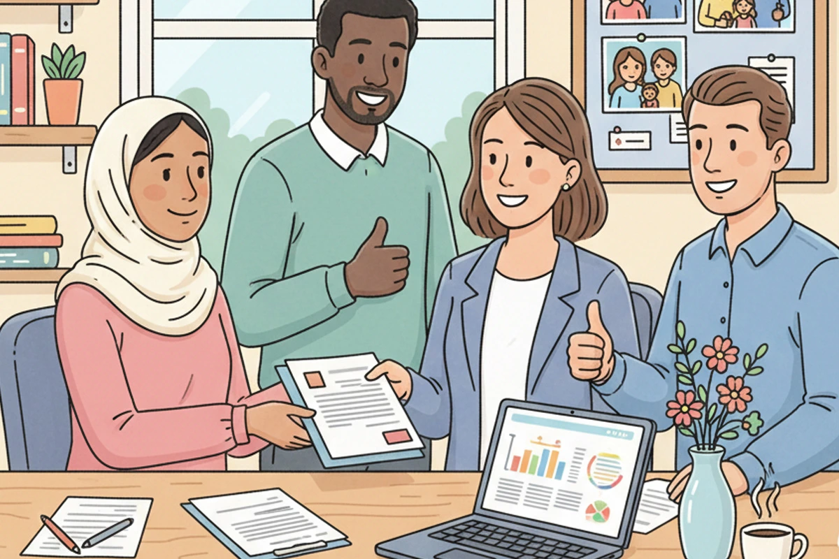 Familienbrücke Leer - Bewerbung